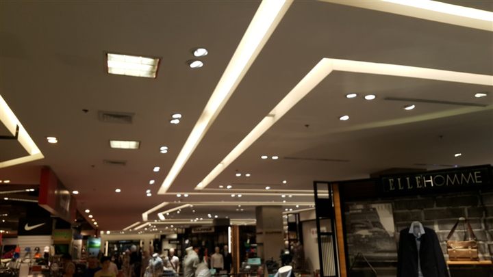 ฝ้าเพดานและผนังเบา · แผนก Men Intrend The Mall บางแค